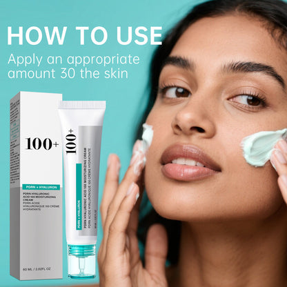 PDRN Hyaluronic Acid Moisturizing Cream — Deep Hydration & Glow-Boosting Facial Cream with Sodium DNA, Collagen & Adenosine