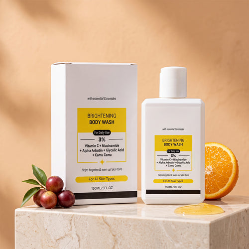 Brightening Body Wash with Vitamin C & Glycolic Acid - 8fl oz | Helps even out skin tone