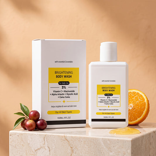 Brightening Body Wash with Vitamin C & Glycolic Acid - 8fl oz | Helps even out skin tone
