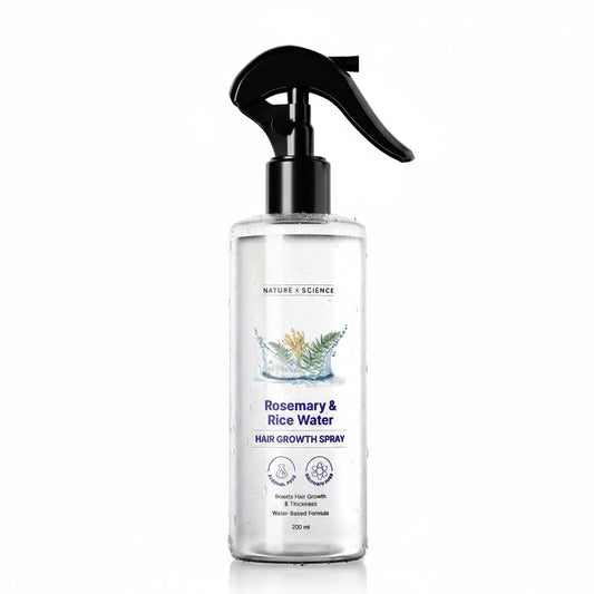 Rosemary & Rice Water Hair Spray- 200ml Natural Soft Hair Nourishing Hair