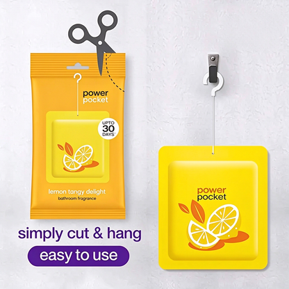 Power Pocket Hanging Air Freshener with Hook