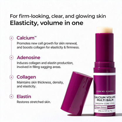 Calcium Multi Balm Eye Care Routine Korean Skin Care Anti-aging Cosmetics Collagen Eye Stick 9g