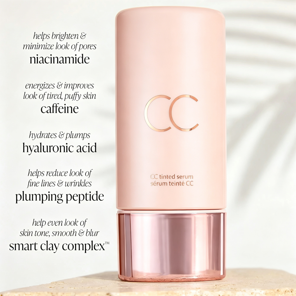CC color-correcting tinted serum