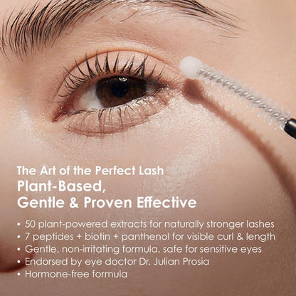 Essential Eyelash Growth Serum, Jumbo Size 0.5fl.oz - Safe & Gentle Lashes Care, Fuller, Thicker in 2 Weeks, Non-Prostaglandin, Hormone-free