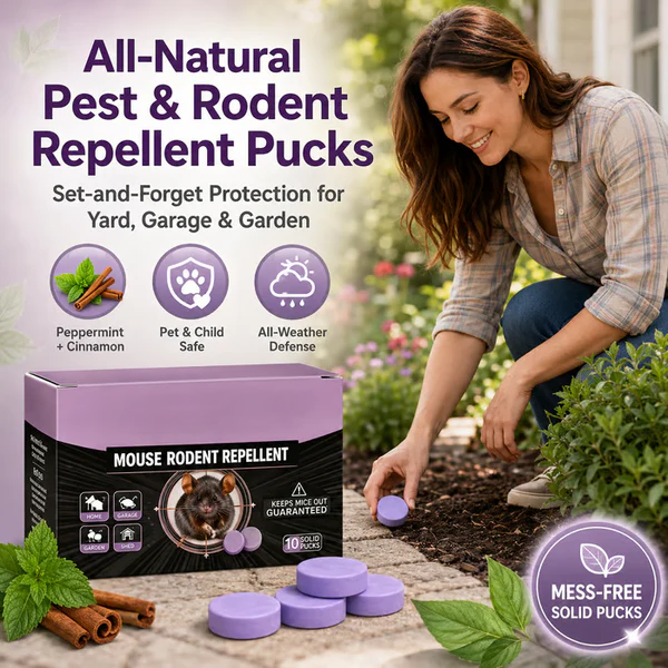 12-Pack Rodent Repellent Balls for Home Kitchen Effective Pest Control Solution