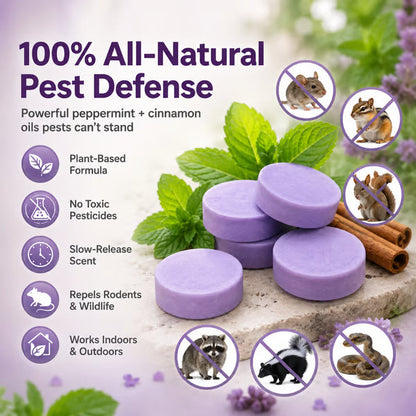 12-Pack Rodent Repellent Balls for Home Kitchen Effective Pest Control Solution