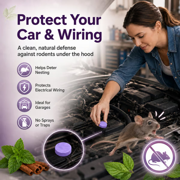 12-Pack Rodent Repellent Balls for Home Kitchen Effective Pest Control Solution