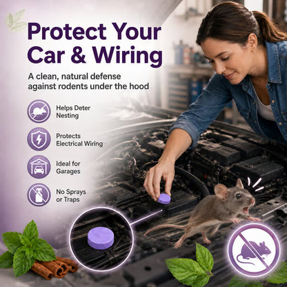 12-Pack Rodent Repellent Balls for Home Kitchen Effective Pest Control Solution