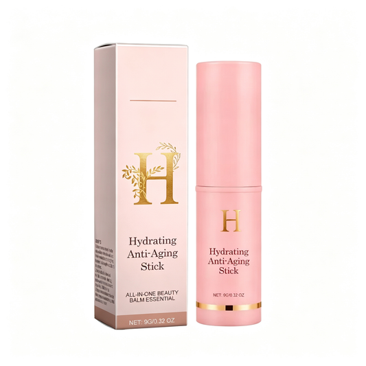 Hydrating Anti-Aging Stick — Moisturizing & Firming Facial Balm with Collagen, Hyaluronic Acid & Niacinamide